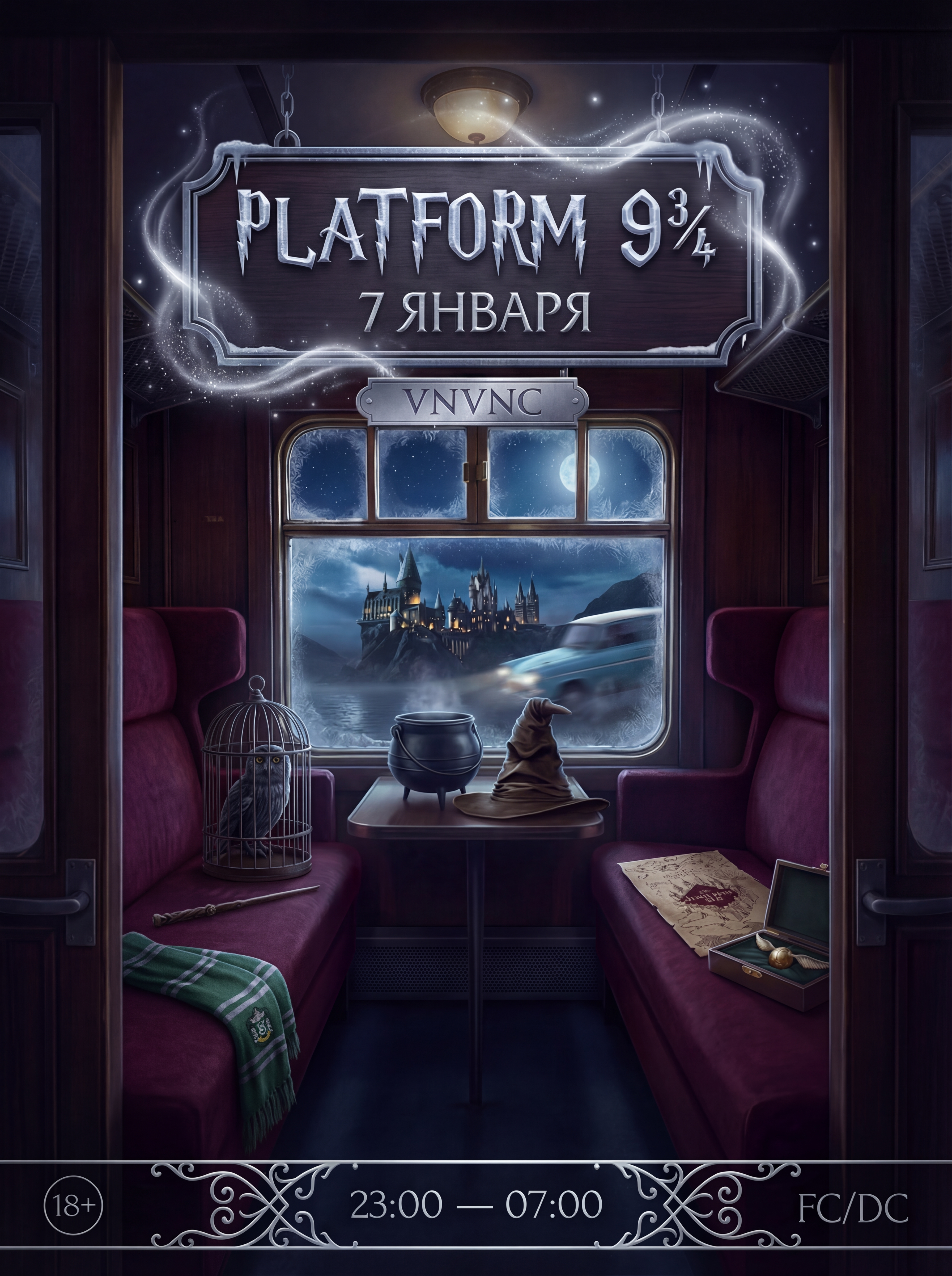 PLATFORM 9 3/4 | VNVNC | 7 ЯНВАРЯ