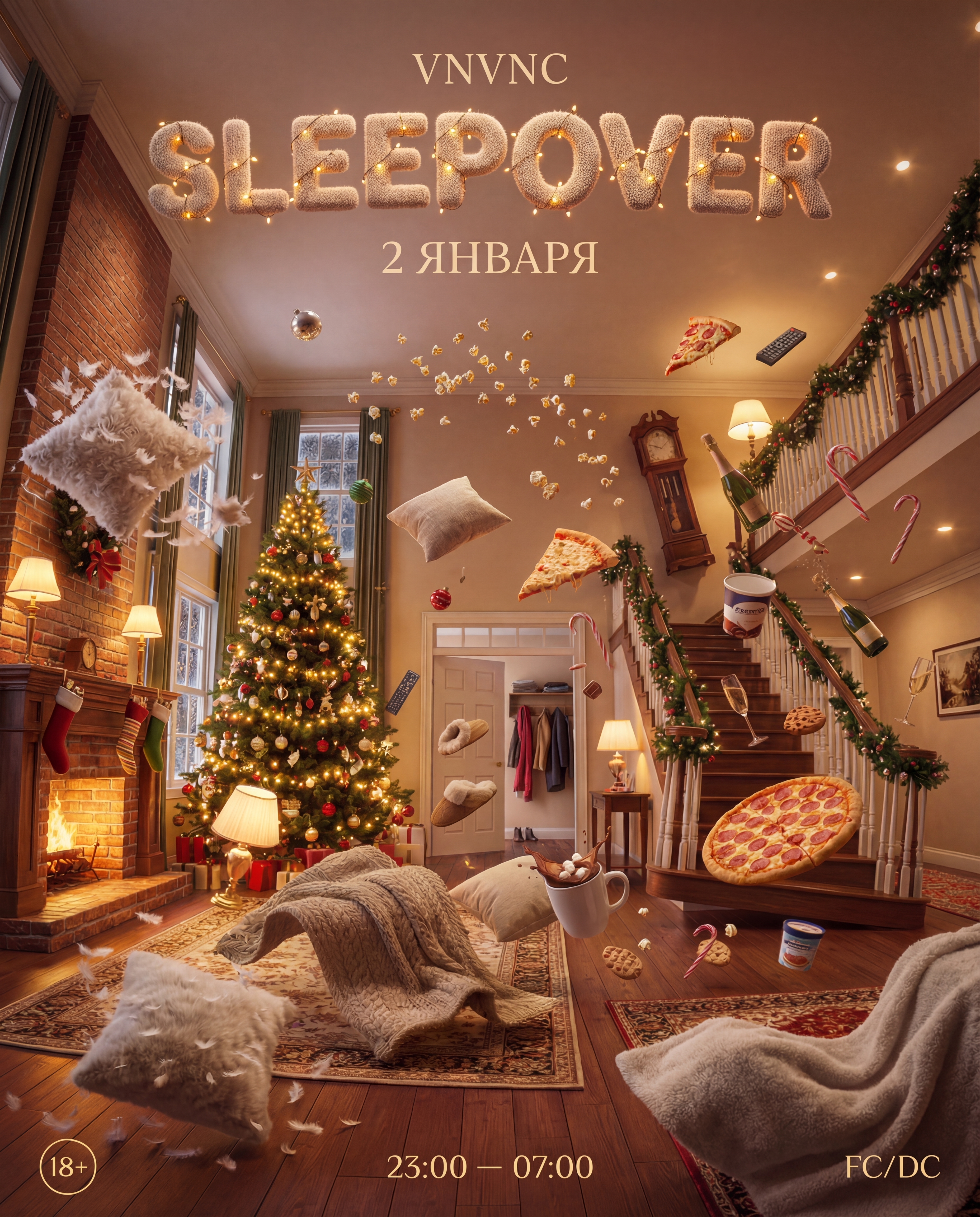 SLEEPOVER _2 | VNVNC | 2 ЯНВАРЯ