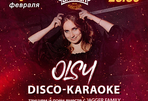 Disco-karaoke с DJs Olsy, MC Sedoy