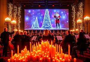Новогоднее шоу саундтреков при свечах с АСО-оркестром