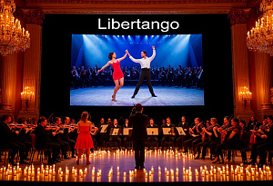 Libertango-1000 свечей (А.Пьяццолла, Л.Эйнауди, Х.Циммер)